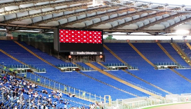 BARRIERE STADIO OLIMPICO: RIMUOVERLE E' RESA AI VIOLENTI