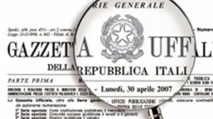 MODALITA' DI SVOLGIMENTO DEI CORSI PUBBLICATO IL DECRETO