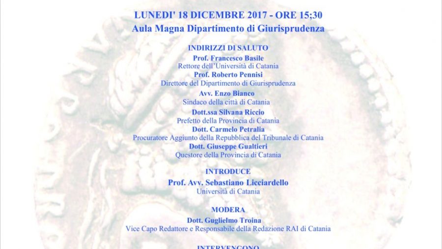 CATANIA, SEMINARIO ANFP: NUOVI PERCORSI PER LA SICUREZZA PUBBLICA