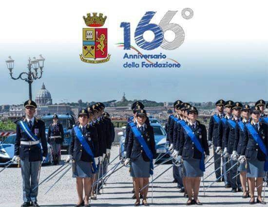 166 ANNIVERSARIO FESTA DELLA POLIZIA: ESSERCI SEMPRE