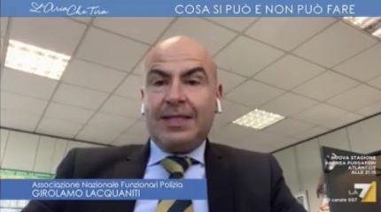 CORONAVIRUS INTERVENTO A LA7: LA NUOVA AUTOCERTIFICAZIONE