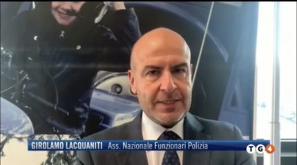 VIOLENZE IN CITTA' ITALIANE: INTERVENTO A RETE 4 TG4