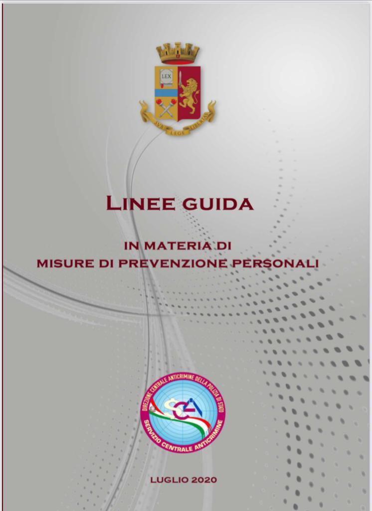 LINEE GUIDA IN MATERIA DI MISURE PERSONALI