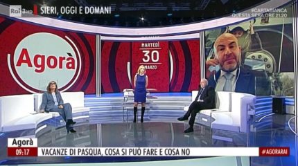 INTERVENTO AD AGORA': COVID VIAGGI ALL'ESTERO