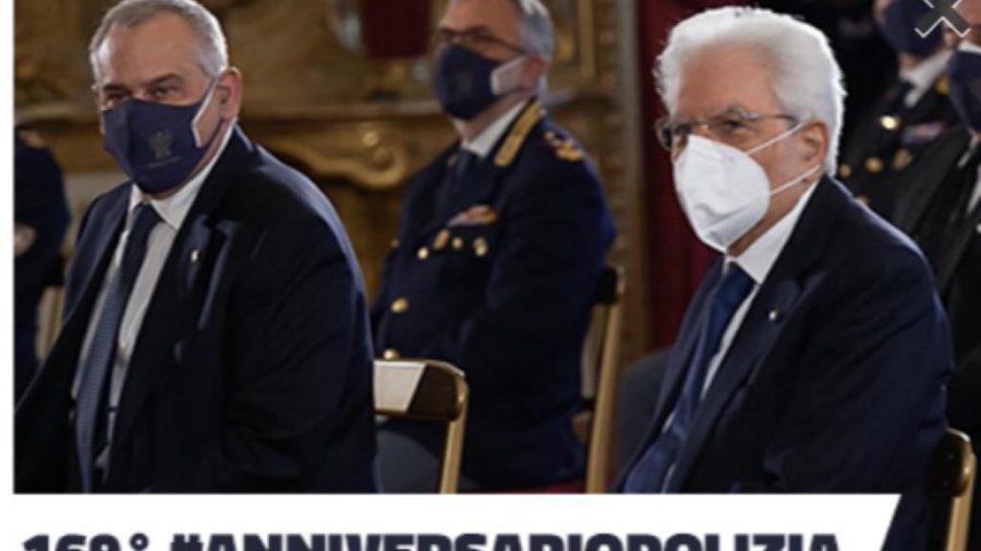 ANNIVERSARIO FONDAZIONE POLIZIA: GRATI A MATTARELLA, DA GIANNINI PAROLE CHIAVE PER GESTIONE CRISI