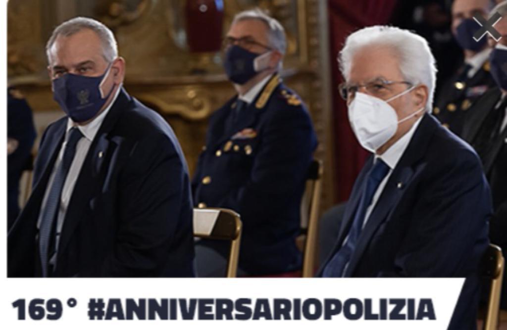 ANNIVERSARIO FONDAZIONE POLIZIA: GRATI A MATTARELLA, DA GIANNINI PAROLE CHIAVE PER GESTIONE CRISI