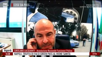 AGORA': L'INTERVISTA SU GREEN PASS FALSI