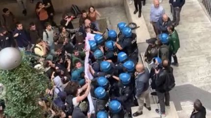 TENSIONI ALLA SAPIENZA: POLIZIA HA EVITATO GRAVI CONSEGUENZE