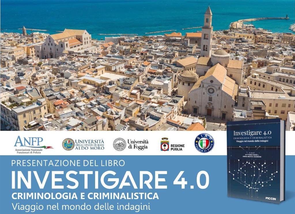 BARI, 12 GENNAIO 2023 ORE 10.30: INVESTIGARE 4.0 A CURA DI V. RIZZI E A.M. GIANNINI – PRESENTAZIONE TESTO