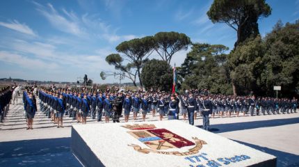 FESTA DELLA POLIZIA:  MEDAGLIA D'ORO AI REPARTI MOBILI RICONOSCIMENTO VALORE SERVIZI PER LA DEMOCRAZIA