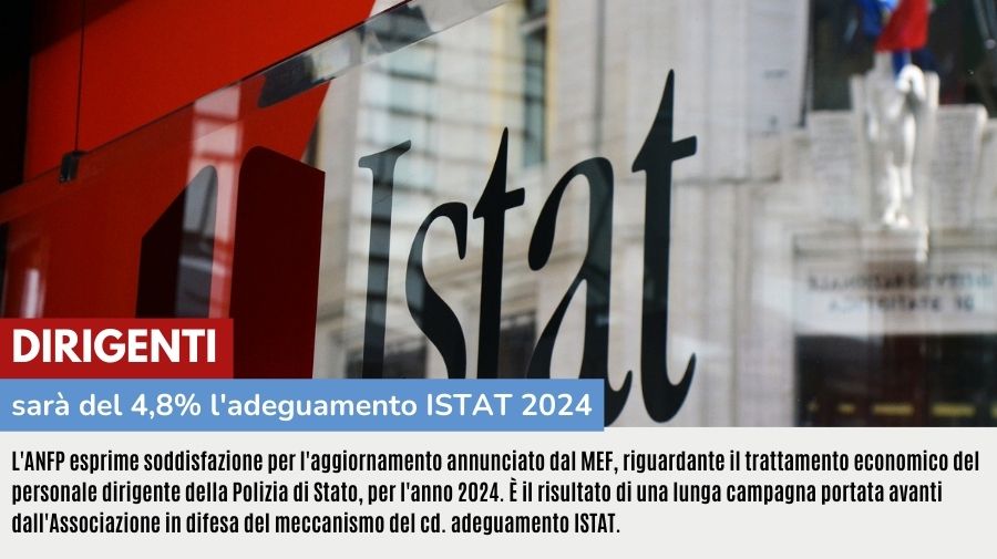 DIRIGENTI: SARA’ DEL 4,8% L’ADEGUAMENTO ISTAT 2024