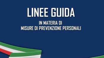 MISURE DI PREVENZIONE PERSONALI: LINEE GUIDA