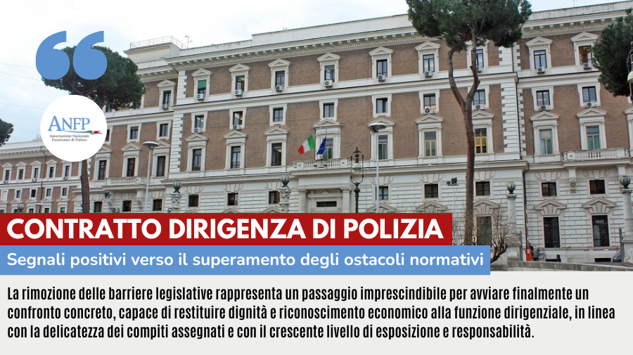 CONTRATTO: SEGNALI POSITIVI VERSO IL SUPERAMENTO DEGLI OSTACOLI NORMATIVI