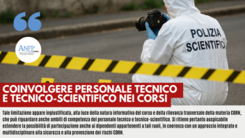 COINVOLGERE PERSONALE TECNICO E TECNICO-SCIENTIFICO NEI CORSI
