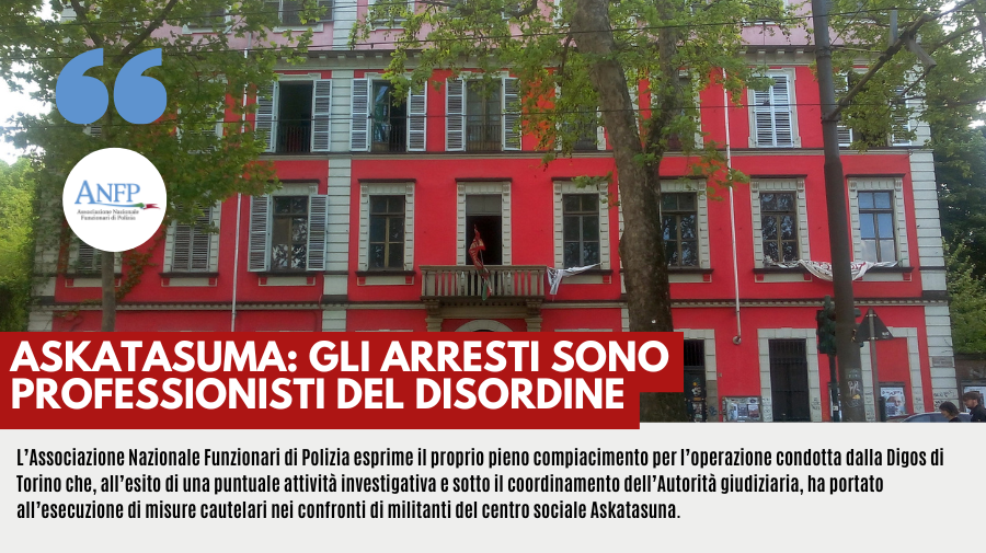 ASKATASUMA: GLI ARRESTI SONO PROFESSIONISTI DEL DISORDINE