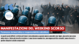 MANIFESTAZIONI DEL WEEKEND SCORSO: FERMEZZA DEMOCRATICA E RESPONSABILITA' COLLETTIVA