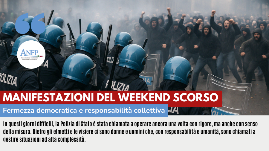 MANIFESTAZIONI DEL WEEKEND SCORSO: FERMEZZA DEMOCRATICA E RESPONSABILITA' COLLETTIVA