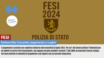 FESI, SOTTOSCRITTO ACCORDO: PAGAMENTO A LUGLIO