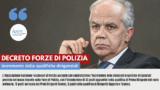 DECRETO FORZE DI POLIZIA: INCREMENTO DELLE QUALIFICHE DIRIGENZIALI
