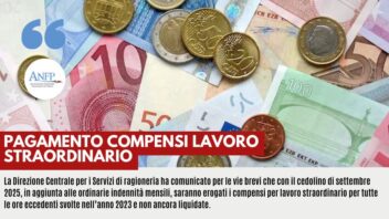 PAGAMENTO COMPENSI LAVORO STRAORDINARIO