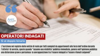 OPERATORI INDAGATI: SI AL DOPPIO BINARIO