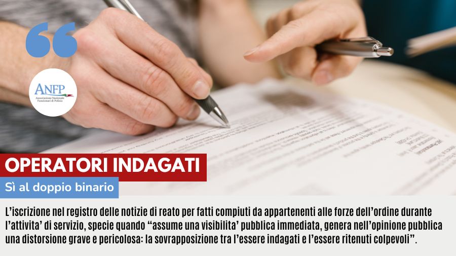 OPERATORI INDAGATI: SI AL DOPPIO BINARIO