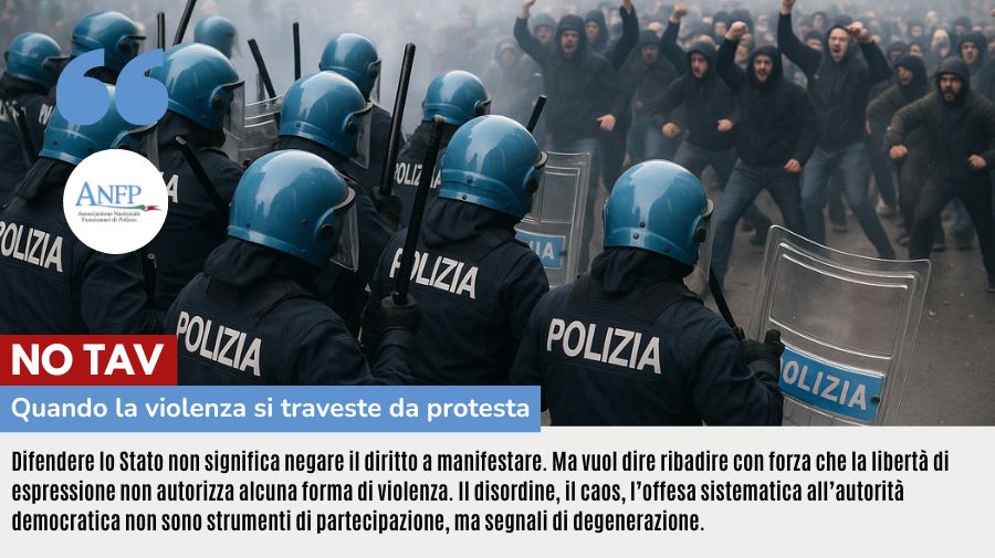 NO TAV: QUANDO LA VIOLENZA SI TRAVESTE DA PROTESTA