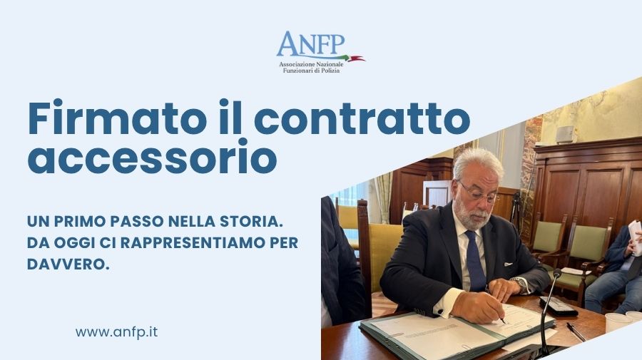 CONTRATTO ACCESSORIO: UN PRIMO PASSO NELLA STORIA. DA OGGI CI RAPPRESENTIAMO