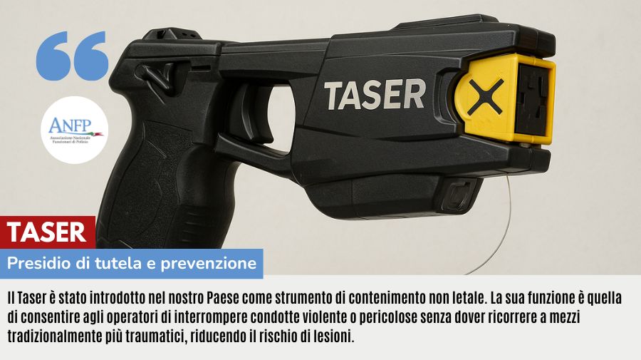 TASER: PRESIDIO DI TUTELA E PREVENZIONE