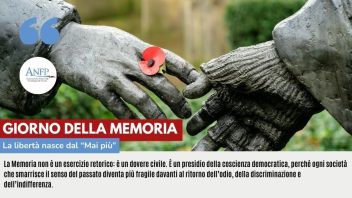 GIORNO DELLA MEMORIA: LA LIBERTA’ NASCE DAL “MAI PIU'”