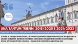 UNA TANTUM TRIENNI 2018/2020 E 2021/2023: PUBBLICATI IN G.U. I DPR DI RECEPIMENTO DEGLI ACCORDI SINDACALI