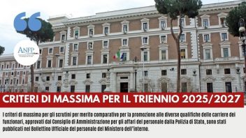 CRITERI DI MASSIMA PER IL TRIENNIO 2025/2027