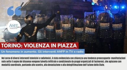 TORINO, VIOLENZA IN PIAZZA, UN FENOMENO IN AUMENTO: GLI INTERVENTI IN TV E RADIO