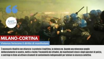 MILANO-CORTINA: VIOLENZE FERISCONO IL DIRITTO DI MANIFESTARE