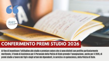 CONFERIMENTO PREMI STUDIO 2026