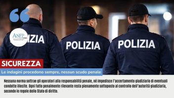 SICUREZZA: LE INDAGINI PROCEDONO SEMPRE, NESSUN SCUDO PENALE