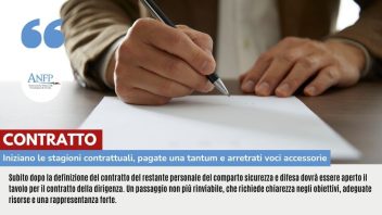 CONTRATTO: INIZIANO LE STAGIONI CONTRATTUALI, PAGATE UNA TANTUM E ARRETRATI VOCI ACCESSORIE
