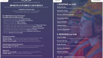 CONVEGNO SU MEDICINA E PUBBLICA SICUREZZA: CALTANISSETTA, 22 MAGGIO ORE 8.00