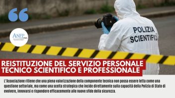 REISTITUZIONE DEL SERVIZIO PERSONALE TECNICO SCIENTIFICO E PROFESSIONALE