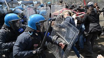 TORINO, PRIMO MAGGIO: VIOLENZA ORGANIZZATA DEGLI ANTAGONISTI