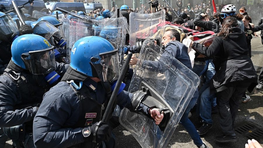 TORINO, PRIMO MAGGIO: VIOLENZA ORGANIZZATA DEGLI ANTAGONISTI