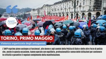 TORINO, PRIMO MAGGIO: VIOLENZA ORGANIZZATA DEGLI ANTAGONISTI