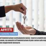 ALLOGGI E AFFITTI: NOTA AL MINISTRO PER AUMENTO RIMBORSI