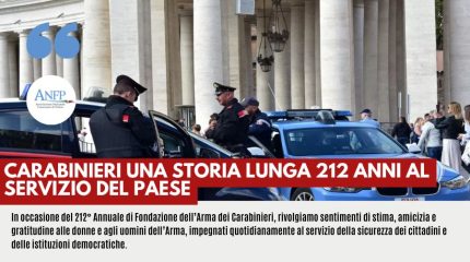 CARABINIERI UNA STORIA LUNGA 212 ANNI AL SERVIZIO DEL PAESE