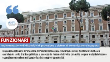 FUNZIONARI: IMPLEMENTAZIONE DISPOSITIVI DI PROTEZIONE E SISTEMI DI COMUNICAZIONE INTEGRATA