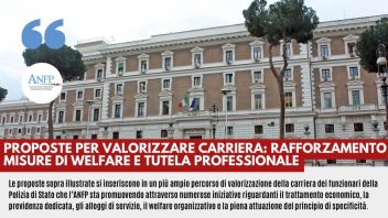 PROPOSTE PER VALORIZZARE CARRIERA: RAFFORZAMENTO MISURE DI WELFARE E TUTELA PROFESSIONALE