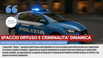 SPACCIO DIFFUSO E CRIMINALITA’ DINAMICA: INVESTIGAZIONE, PREVENZIONE E NUOVI STRUMENTI DI CONTRASTO