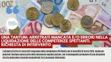 UNA TANTUM: ARRETRATI MANCATA E/O ERRORI NELLA LIQUIDAZIONE DELLE COMPETENZE SPETTANTI. RICHIESTA DI INTERVENTO