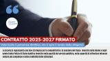 CONTRATTO 2025/2027 FIRMATO: VALORIZZATO IL PERSONALE DIRETTIVO, ORA SI APRA IL TAVOLO DELLA DIRIGENZA