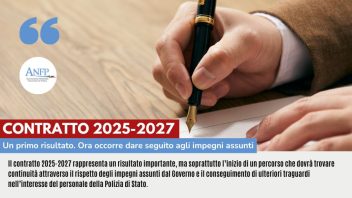 CONTRATTO 2025-2027: UN PRIMO RISULTATO, ORA OCCORRE DARE SEGUITO AGLI IMPEGNI ASSUNTI